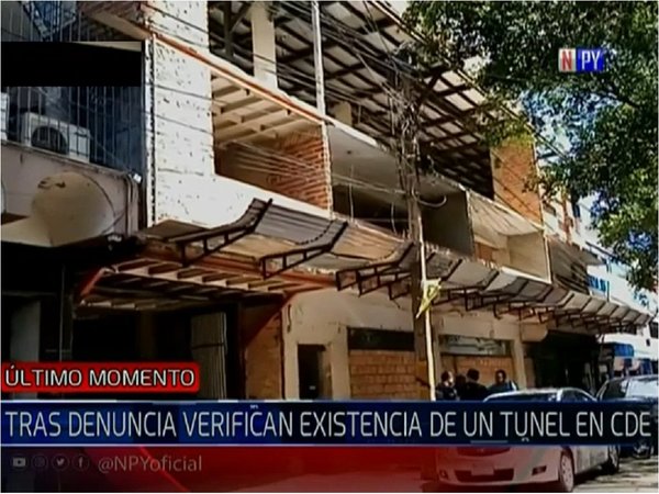 Indagan sobre un supuesto túnel en edificio de CDE tras denuncia