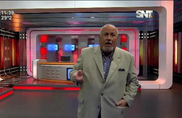 Monólogo de Javier Sosa Briganti en el SNT Deportes - SNT