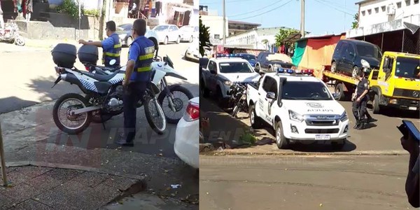 OCASIONÓ ACCIDENTE Y HUYÓ PERO FUE ALCANZADO POR LA POLICÍA