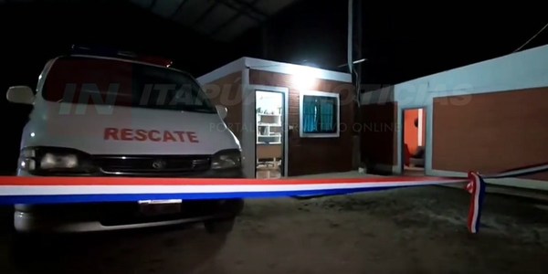 INAUGURAN OBRAS EN LOCAL PROPIO DE BOMBEROS DE SAN JUAN DEL PARANÁ