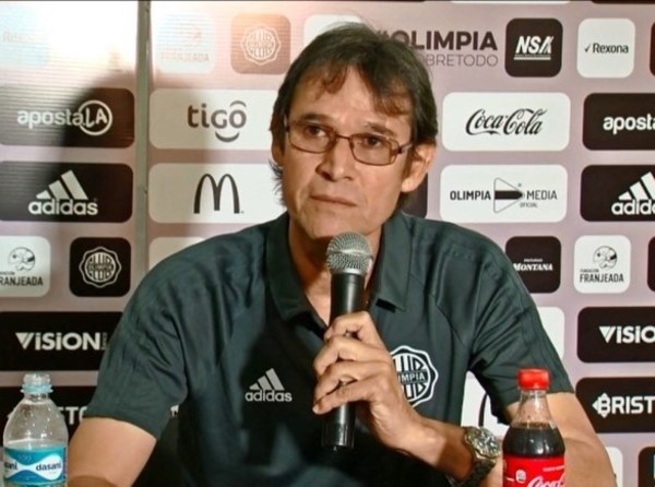 Raúl Vicente Amarilla, manager de Olimpia: 'El VAR es un perjuicio'