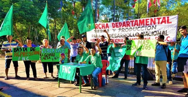 Caaguazú: Campesinos anuncian marchas