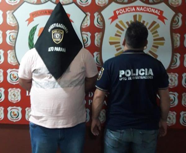 Detienen a sujeto con dos órdenes de captura, una en Brasil y otra en Paraguay