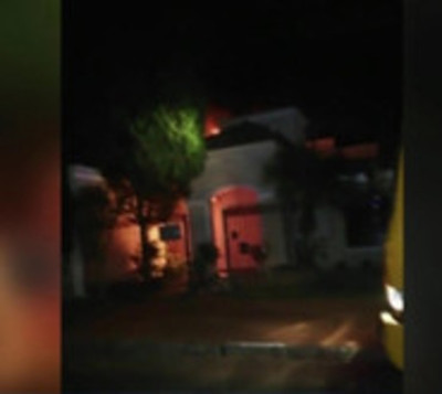 Incendio consume una vivienda en barrio Nazareth  - Paraguay.com