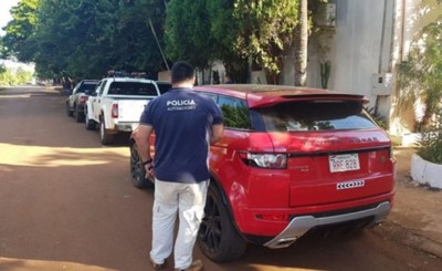 Vehículo robado en Brasil fue recuperado en un taller de Santa Rita