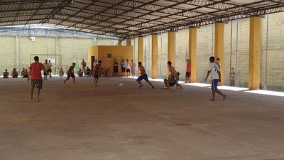 Realizan torneo de fútbol en Penitenciaría de San Pedro | .::Agencia IP::.