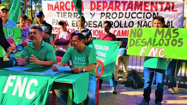 FNC anuncian marchas para mañana en varios departamentos