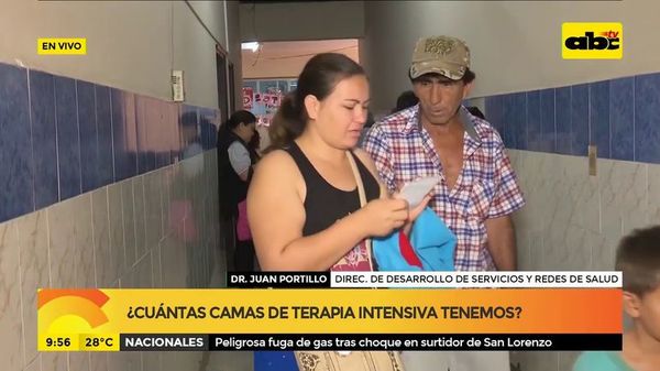 ¿Cuantas camas de terapia intensiva tenemos? - ABC Noticias - ABC Color