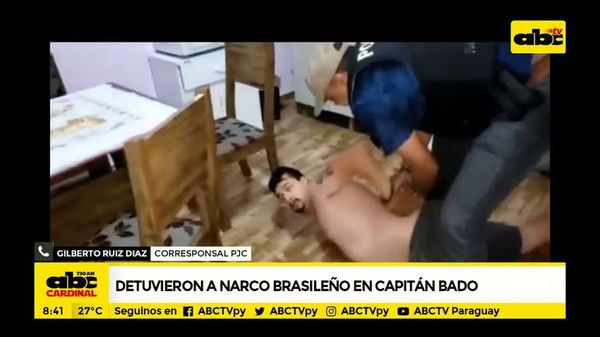 Detuvieron a narco brasileño en Capitán Bado - ABC Noticias - ABC Color