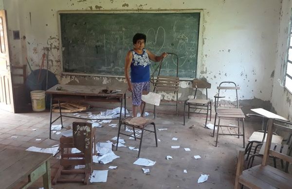 Caaguazú: Comenzarán clases en aulas a punto de caer