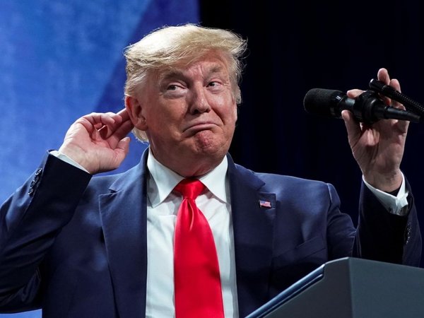 Trump espera con calma el cierre de su juicio político