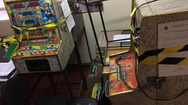 Requisaron máquinas tragamonedas | San Lorenzo Py