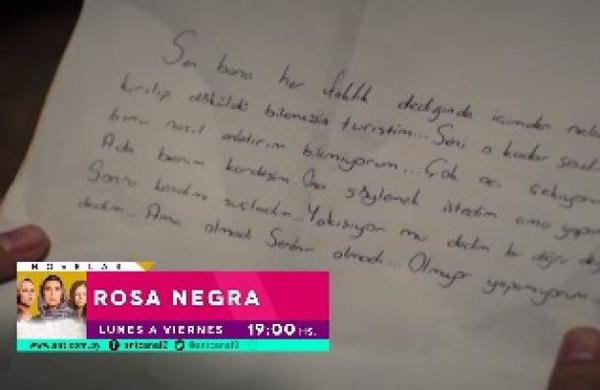 ¡Rosa Negra está muy emocionante este día y por eso te dejamos este avance! - SNT