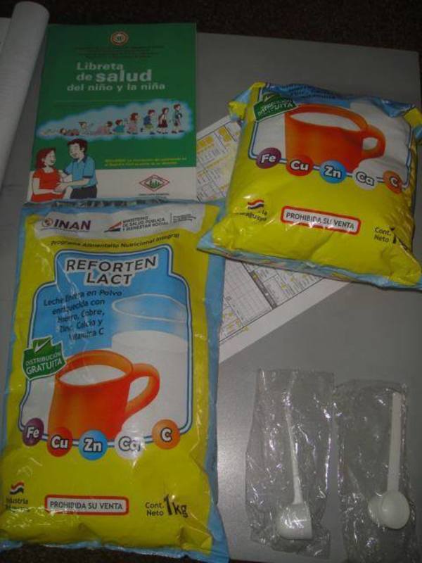 Benefician a más de 750 embarazadas y niños con leche fortificada - ADN Paraguayo