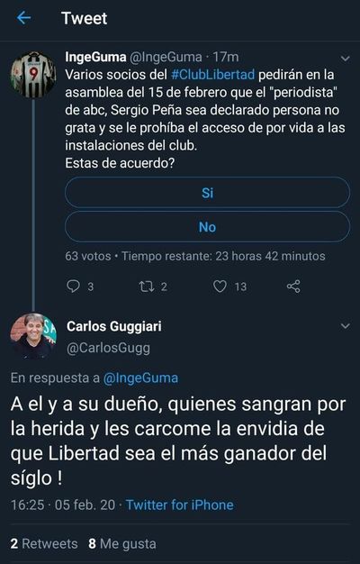 De nuevo la censura con tinte vengativo - Libertad - ABC Color