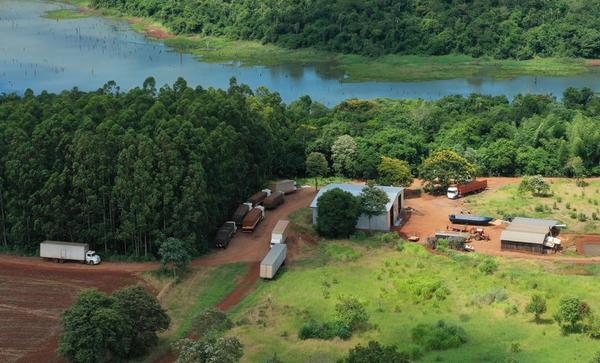 Incautan unas 20.000 cajas de cigarrillos a orillas del Lago Itaipu | .::Agencia IP::.