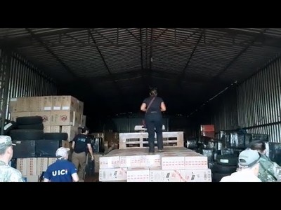 INCAUTAN MÁS DE 40 MILLONES DE CAJETILLAS DE CIGARRILLO DE CONTRABANDO