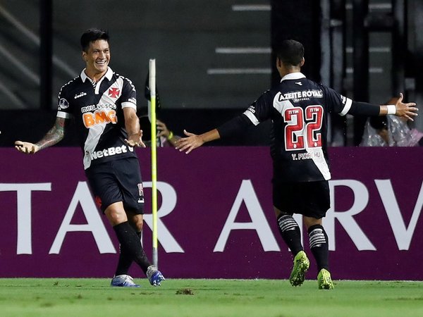 Argentino Cano anota su primero con Vasco en la Sudamericana y sella victoria