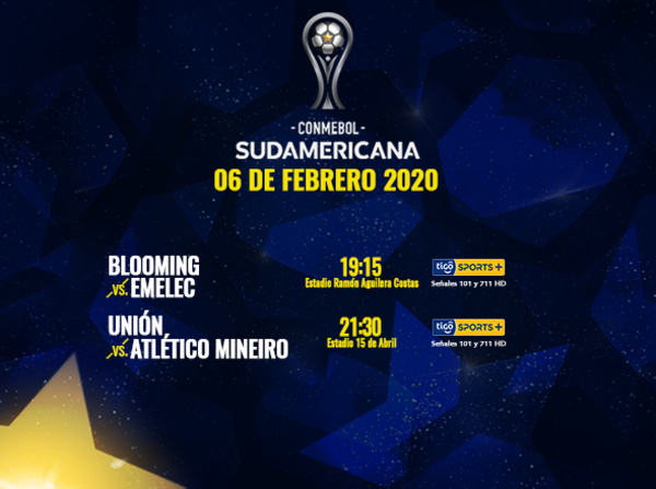 Interesantes juegos para concluir la primera semana de la Sudamericana