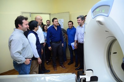 Reactivan tomógrafo en el Hospital Regional