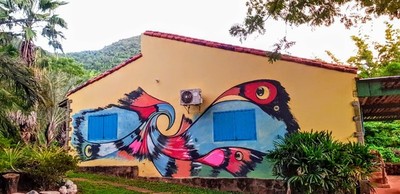 Colonia Independencia luce coloridos murales inspirados en relatos locales y sonidos del agua | .::Agencia IP::.