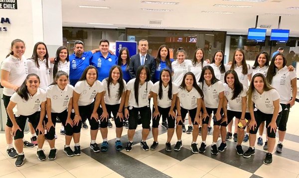Albirrojas viajaron para el triangular final Sub 19 de Conmebol