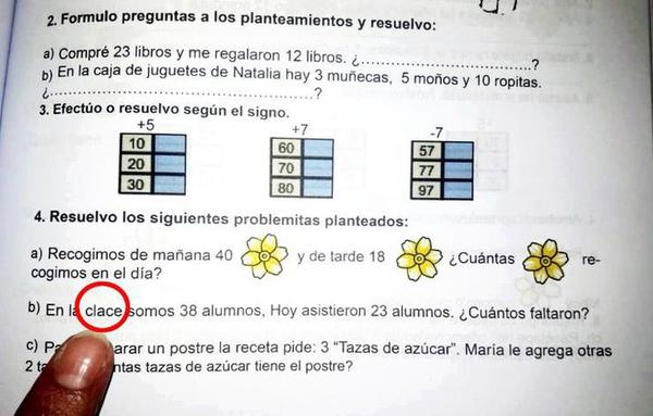 Ministerio de Educación minimiza errores en libros de matemática