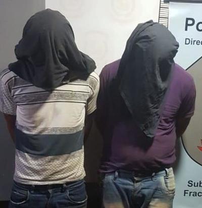 Atrapan a motochorros en Minga Guazú