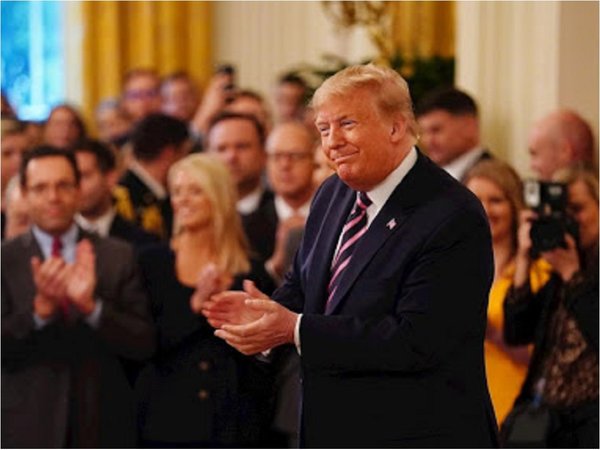 Trump celebra en la Casa Blanca el fin del impeachment: "Fue un infierno"