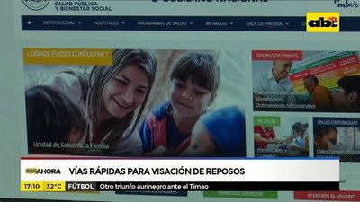 Visación de reposos en el ministerio: Ahora es más rápido - ABC Noticias - ABC Color