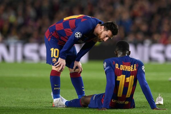 Dembélé se operará el próximo martes - Fútbol - ABC Color