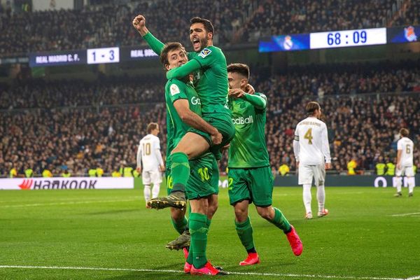 La Real sociedad elimina al Real Madrid - Fútbol - ABC Color
