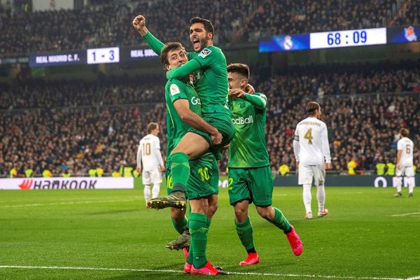 La Real sociedad elimina al Real Madrid  - Fútbol - ABC Color