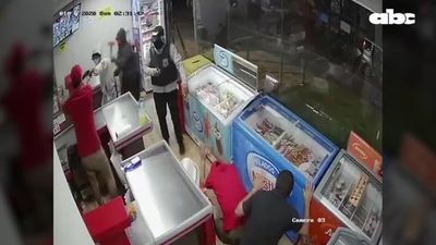 Detienen a uno y buscan a más presuntos miembro de violenta banda que asaltó Biggie - Nacionales - ABC Color