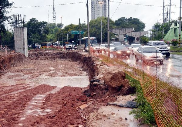 Habilitan calles alternativas por obras - Economía - ABC Color