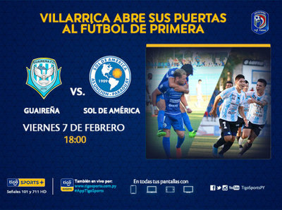 Guaireña abre la cuarta fecha y estrena su estadio
