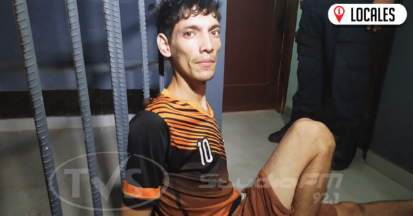 Agentes policiales lograron detener al conocido malviviente “Ruso’i”