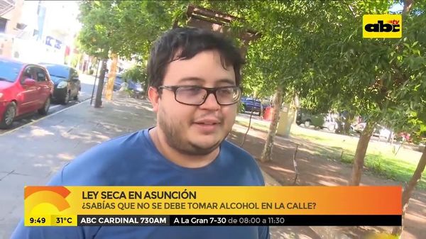 Ley seca en Asunción - ABC Noticias - ABC Color