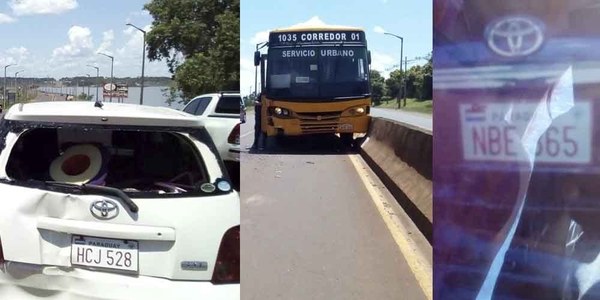 POR  INGRESAR A UN MOTEL GENERARON UN CHOQUE EN CADENA