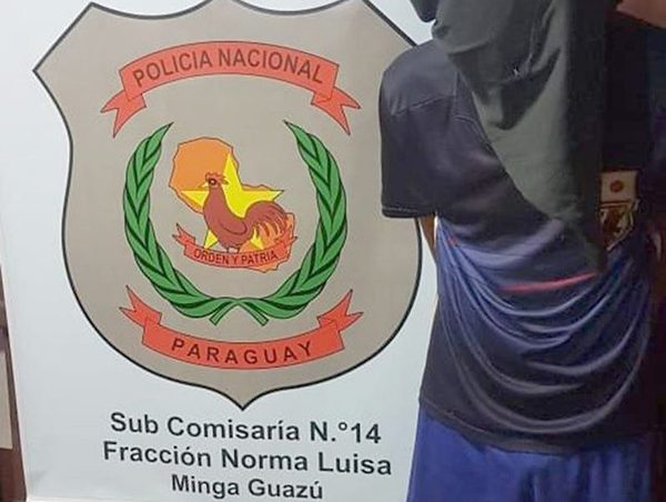 Atrapan a ratero que mantenía en zozobra a pobladores de Minga