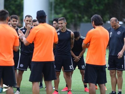Derlis ya entrena con Olimpia