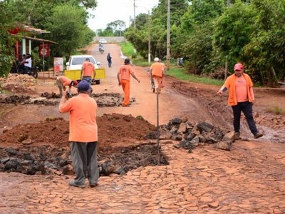 Comuna recurre a transferencia para ejecutar obras en los  barrios esteños