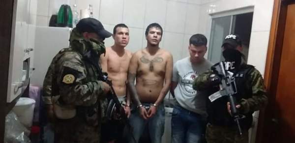 Policía Nacional recaptura a dos fugados de la penitenciaría de Pedro Juan Caballero | .::Agencia IP::.
