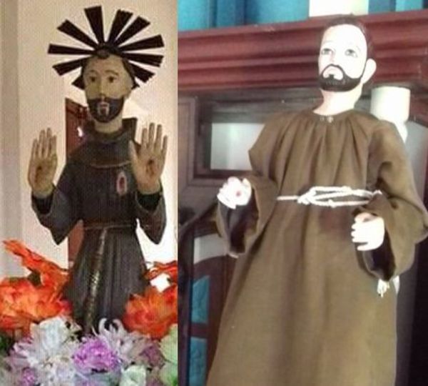 Roban santo de una capilla y dejan réplica en reemplazo - Nacionales - ABC Color