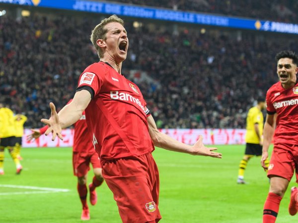El Dortmund cae en Leverkusen en un partido dramático