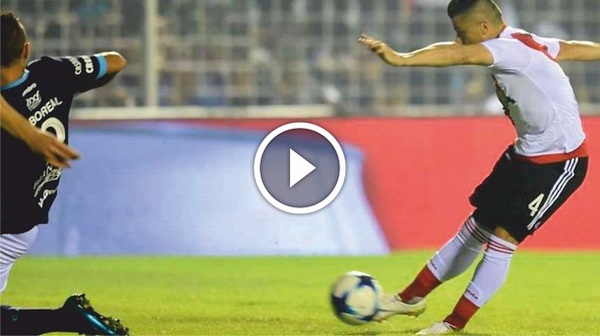 Moreira marca un gol a los "40 segundos" en el fútbol argentino (Video) - PARAGUAYPE.COM