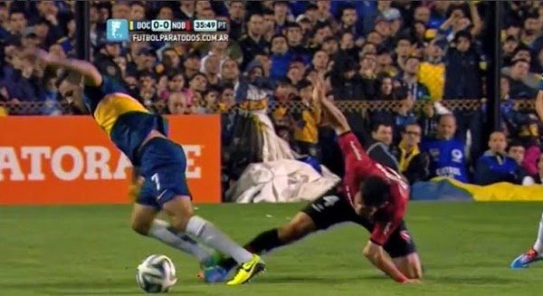 Tremenda lesión de Marcos Cáceres (VIDEO) - PARAGUAYPE.COM