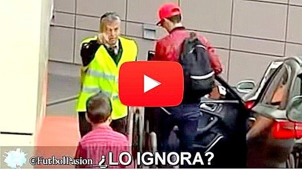 Cristiano Ronaldo hace llorar a un niño que queria abrazarlo (VIDEO) - PARAGUAYPE.COM