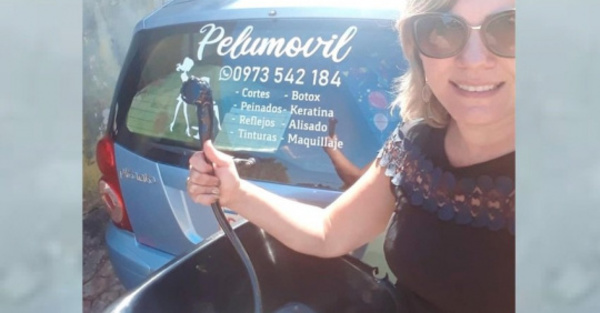 Peluquería a domicilio con “Pelumóvil”