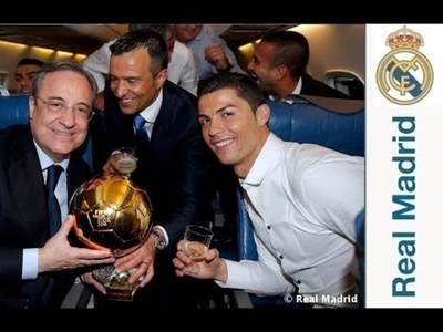 Cristiano Ronaldo Celebro asi su segundo Balón de Oro (Video) - PARAGUAYPE.COM